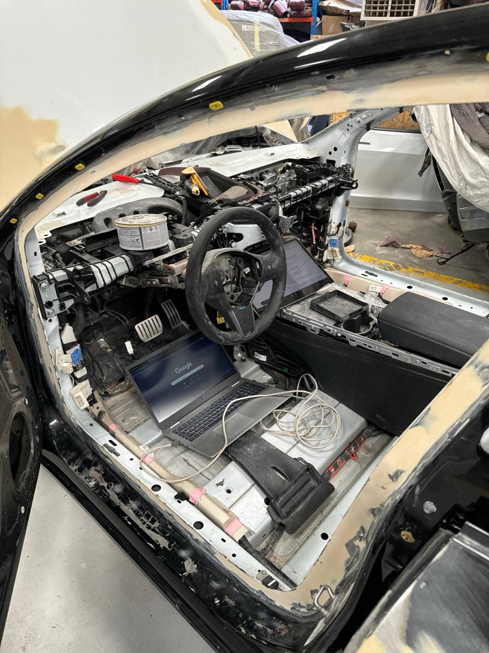 Real Tesla repair by T-Bridge UAE